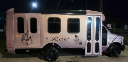 Rose party bus